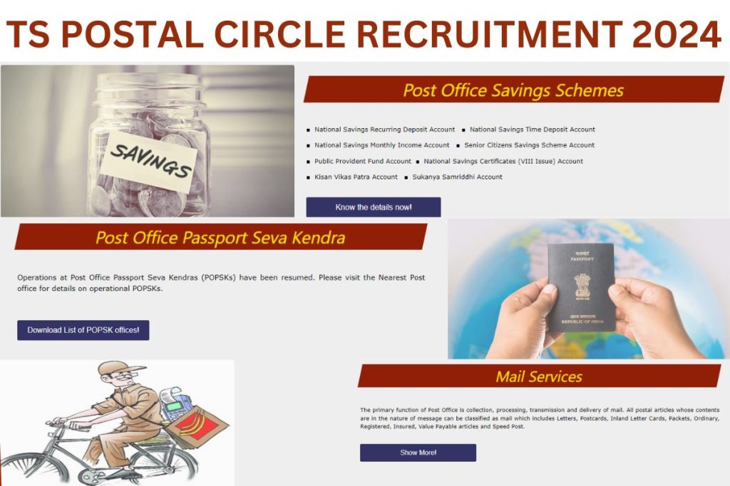 TS Postal Circle Recruitment 2024